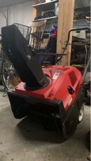 HONDA ホンダ小型除雪機 手押しブレード　HS550 中古美品