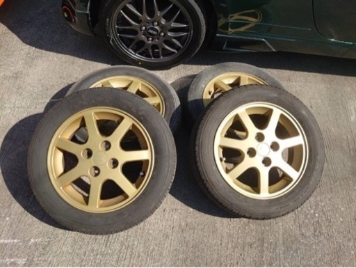ダイハツ純正アルミホイール　14インチ　トーヨータイヤ　NANOENERGY 3 165/60R14 4本セット