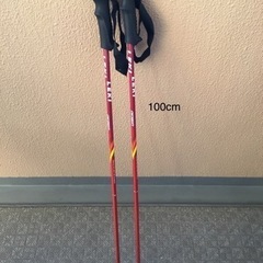 【予定者決まりました】無料❗️スキーストック　LEKI 100cm