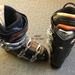【予定者決まりました】無料❗️スキーブーツ　HEAD 27~27.5cm の画像