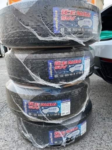 goodyear ICENAVI スタッドレス 225/65R17 ホイール付