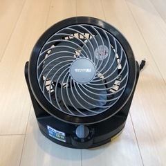 【静音】コンパクトサーキュレーター　ブラック　アイリスオーヤマの画像