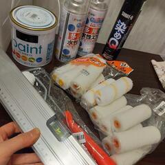 DIY　水性塗料　水性スプレー　ローラー　継柄　などなどの画像