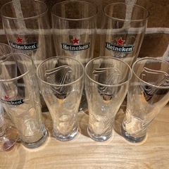 ビールグラス　各種の画像