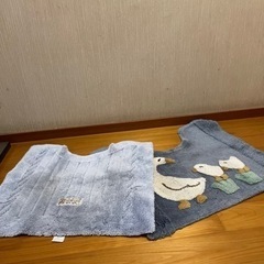 【お話し中】トイレマット　便座カバー