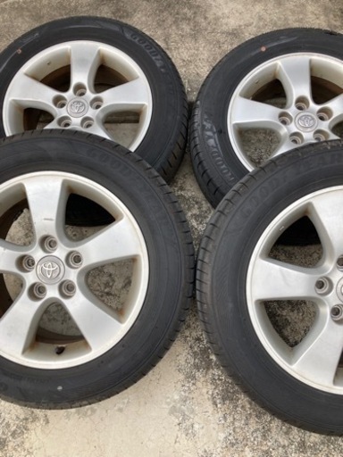 バリ山205/60R/16,5穴,114.3,+50,トヨタ純正,ノア,ヴォクシー,ステップワゴン,セレナ