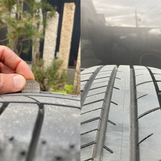 バリ山205/60R/16,5穴,114.3,+50,トヨタ純正,ノア,ヴォクシー,ステップワゴン,セレナ