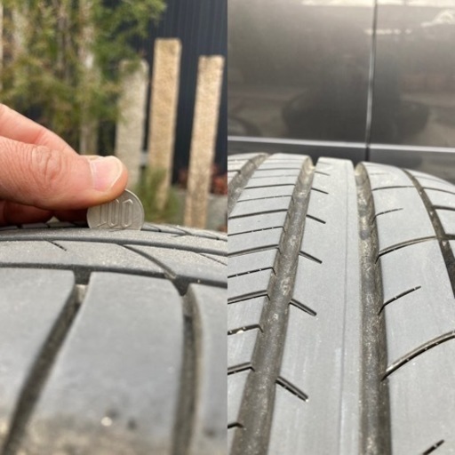 バリ山205/60R/16,5穴,114.3,+50,トヨタ純正,ノア,ヴォクシー,ステップワゴン,セレナ