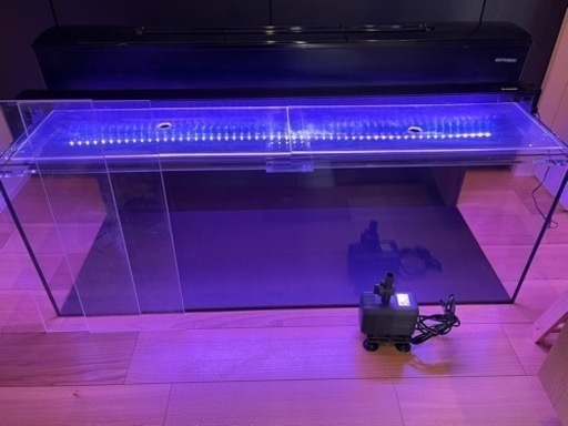 120cm  アクリル水槽　一式