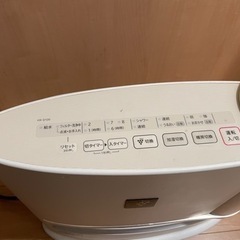 美品　SHARP 加湿セラミックファンヒーターの画像
