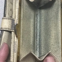 ヴィトン　ガマ口財布　ホワイトの画像