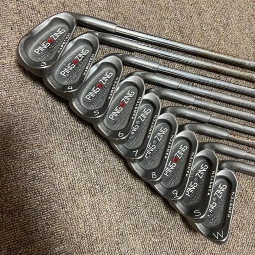 【引取限定】PING ZING アイアンセット　KARSTEN カーステン