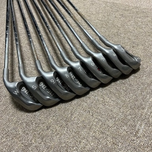 【引取限定】PING ZING アイアンセット　KARSTEN カーステン
