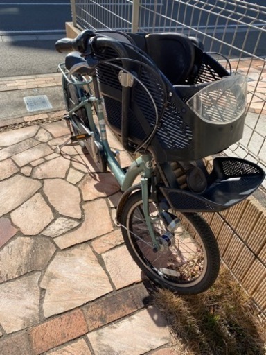 【募集終了しました】子供乗せ自転車　ブリヂストン　非電動