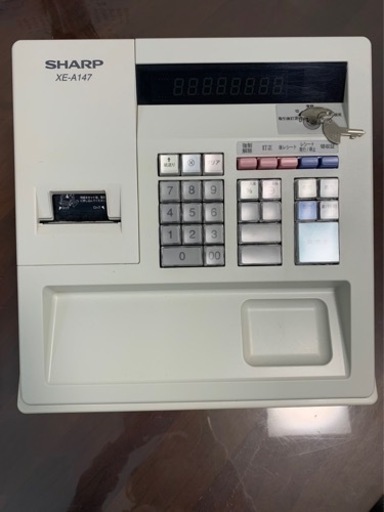 ● 動作確認済 電子レジスタ　SHARP シャープ <XE-A147> ●