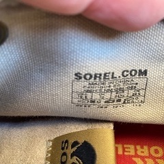 SOREL ソレル　珍しいスニーカー　USEDの画像