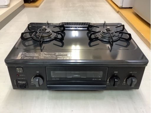 【リサイクルサービス八光】2020年製　パロマ ガスコンロ　LPガス 右強火　IC-S37-R  グリル未使用　2020年製