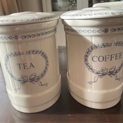 キャニスター★陶器★入れもの★アンティーク