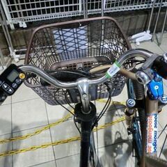 【ジャンク】ジモティ来店特価!!!　電動自転車　Panasonic　ビビDX　BE-ELD433　　J-0116の画像
