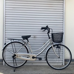 ☆前後タイヤ新古品☆ 26インチ LEDダイナモライト軽快車 防...