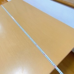 ダイニングセット3点　80×120cmの画像