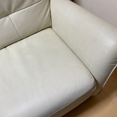 ニトリ　2人掛けソファの画像