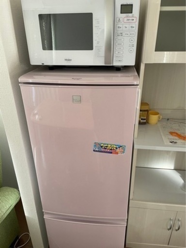 シャープ冷蔵庫と電子レンジ