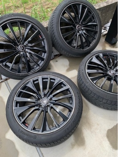 最終値下げ！タイヤ　ホイール付き４本セット　レオニスvt 20インチ