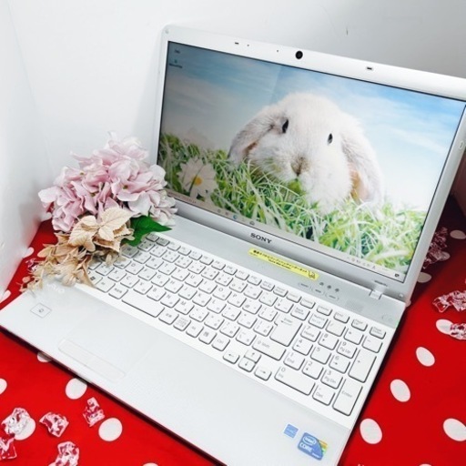 A-32/大人気VAIO/初心者様大歓迎/かわいいノートパソコン
