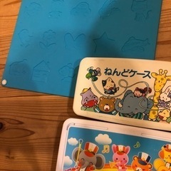 粘土板、粘土ケース　3点セット