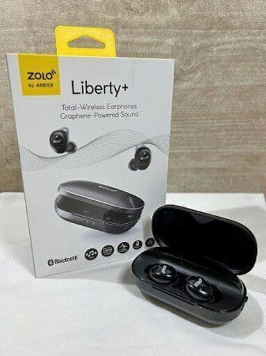 【苫小牧バナナ】ZOLO/by ANKER Z2010 Liberty+ ワイヤレスイヤホン Bluetoothイヤホン ブラック 動作品 元箱付き♪