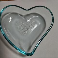 【お値下げしました】スヌーピーハート♡ディッシュ 　ピンク＆ブルー２枚セットの画像