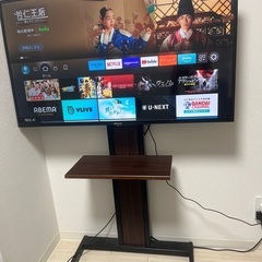 40インチ液晶テレビ　スタンド付き