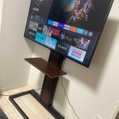 40インチ液晶テレビ　スタンド付きの画像