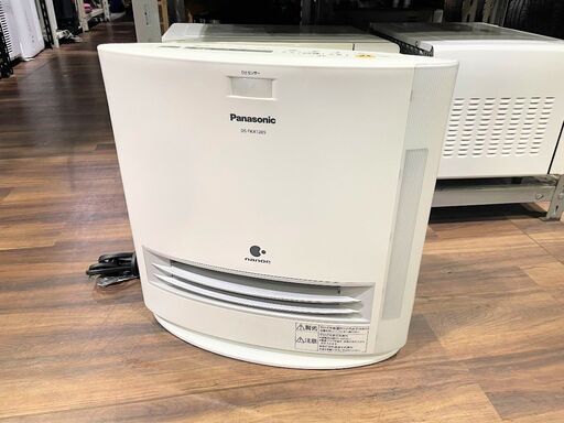 【苫小牧バナナ】Panasonic/パナソニック 加湿機能付き セラミックファンヒーター DS-FKX1205 ホワイト 動作OK♪