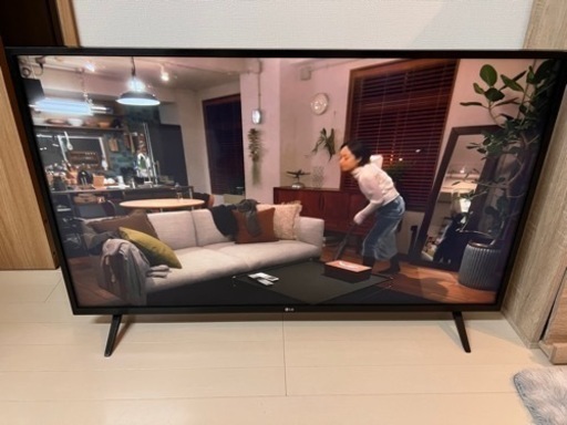 LG 43V型 4Kチューナー内蔵 液晶テレビ