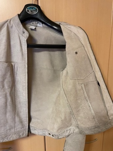 アルマーニ　レザージャケット