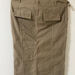 ナノユニバース　ミリタリースカート　中古　Sサイズの画像