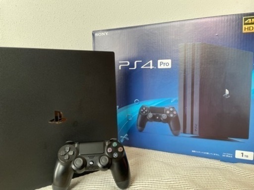 プレイステーション ps4 Pro 1TB ジェットブラック