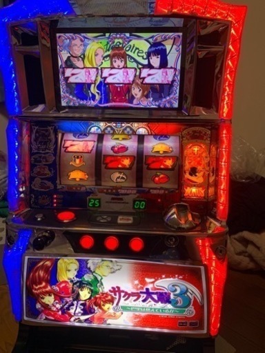 スロット台　Sammy サクラ大戦3 不要機付き