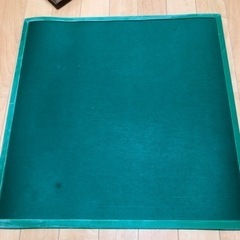 麻雀牌、ラバー卓マットの画像
