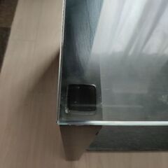 ロジック　ガラスセンターテーブル　の画像