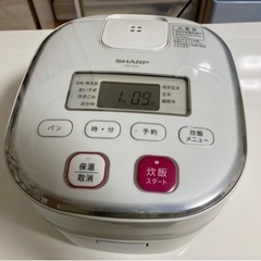 炊飯器 (3合炊き) SHARP 引き取りに来てくださる方のみ