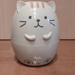 ペットボトル加湿器　ねこ型　中古