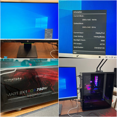 【10万円•早い者勝ち】3700X / 64GB / RTX 2070 SUPER  / 144Hz 27インチの画像