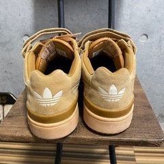 adidas アディダス　フォーラム スニーカーウィートカラー　90s 27.5 レアの画像