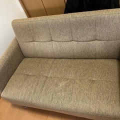【決定しました】2人がけソファ　2月11日までに引き取りに来てい...