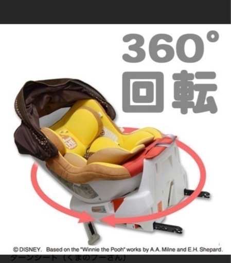 チャイルドシート　回転式タイプ