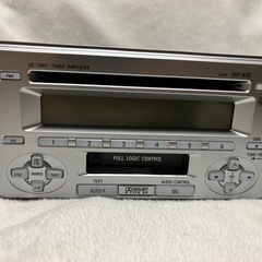 トヨタ純正　カーオーディオ　ジャンク扱い