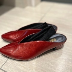 【新古品】フラットシューズの画像